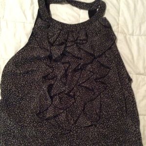 Polyester chiffon tank